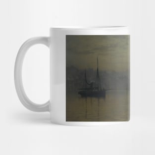 Old Scarborough, Full Moon, High Water by John Atkinson Grimshaw Mug